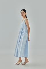 Bluebell Empire Seam A-Line Midi Dress