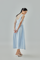 Bluebell Empire Seam A-Line Midi Dress