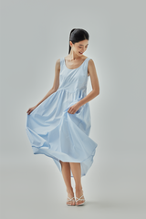 Bluebell Empire Seam A-Line Midi Dress