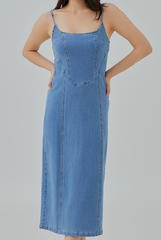 Kristie Denim Corset Dress