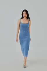 Kristie Denim Corset Dress