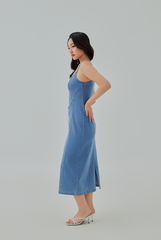 Kristie Denim Corset Dress