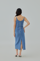 Kristie Denim Corset Dress