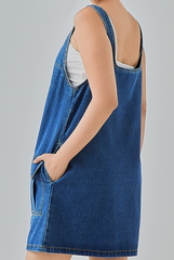 Kim Denim Pinafore Dress