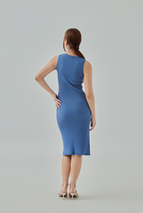 Kendall Ribbed Knit Bodycon Midi Dress