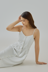 Nellie Striped Midi Dress