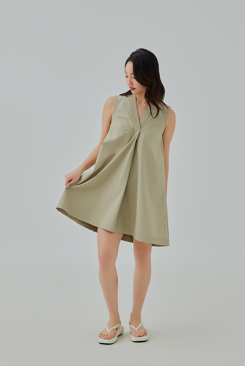 Jaliyah V-Neck Tent Dress