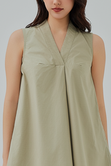 Jaliyah V-Neck Tent Dress