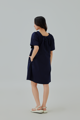 Jazreel Drawstring Neckline Dress