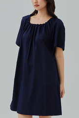 Jazreel Drawstring Neckline Dress