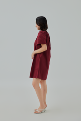 Jazreel Drawstring Neckline Dress