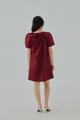 Jazreel Drawstring Neckline Dress
