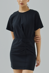 Amma Blouson Mini Dress