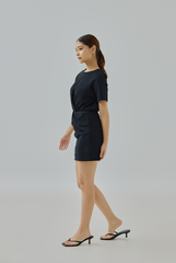 Amma Blouson Mini Dress