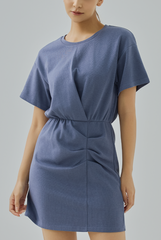 Amma Blouson Mini Dress