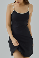 Tammy Contrast Binding Mini Dress