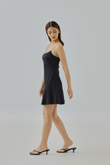 Tammy Contrast Binding Mini Dress