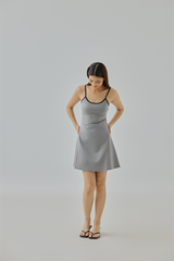 Tammy Contrast Binding Mini Dress