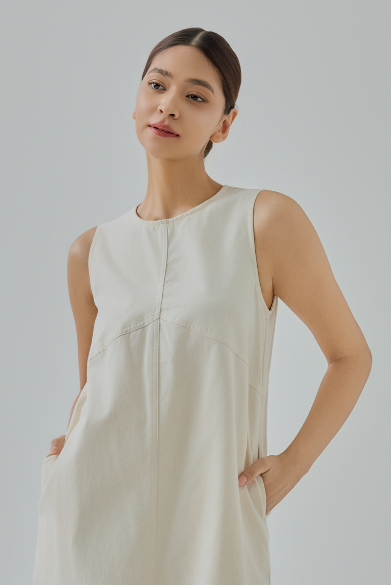 Carolyn Sleeveless Midi Dress