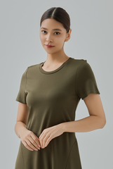 Leona Jersey Midi Dress