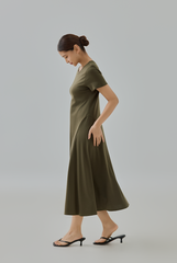 Leona Jersey Midi Dress