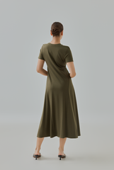 Leona Jersey Midi Dress