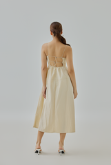 Rayla Padded Open Back Dress