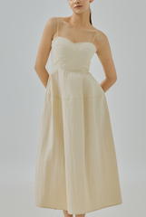 Rayla Padded Open Back Dress