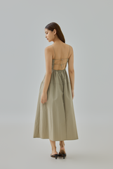 Rayla Padded Open Back Dress