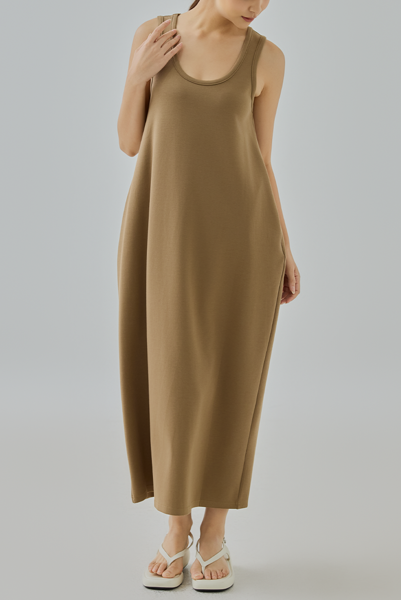 Beatrix Balloon Midi Dress