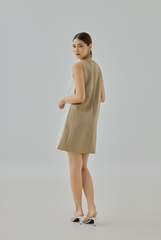 Mylie Two-Tone Shift Dress