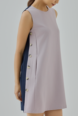 Mylie Two-Tone Shift Dress