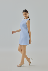 Elina Waffle Textured Mini Dress