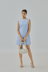 Elina Waffle Textured Mini Dress