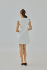 Elina Waffle Textured Mini Dress