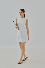 Elina Waffle Textured Mini Dress