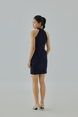 Siena Halter Neck Bodycon Mini Dress