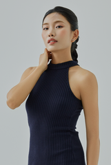 Siena Halter Neck Bodycon Mini Dress