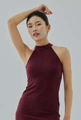 Siena Halter Neck Bodycon Mini Dress