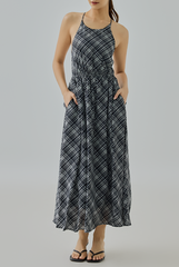 Tessa Criss-Cross Maxi Dress