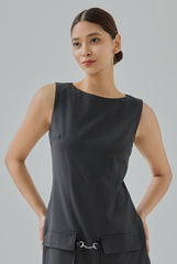 Colette Buckle Shift Dress