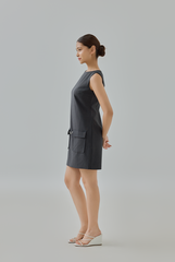 Colette Buckle Shift Dress