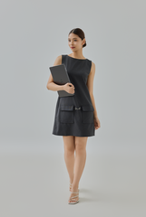 Colette Buckle Shift Dress