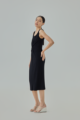 Estelle Knotted Midi Dress