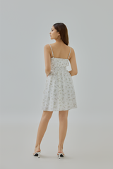 Jamie Floral Ruffle Mini Dress