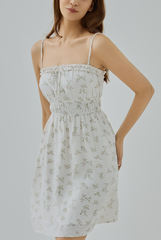 Jamie Floral Ruffle Mini Dress