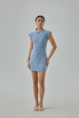 Eliana Denim Mini Dress
