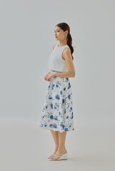 Raylia Floral Printed Blouson Dress