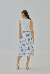 Raylia Floral Printed Blouson Dress