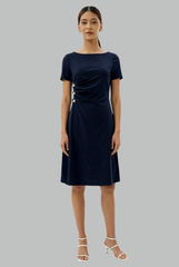 Krithy Side Button Dress